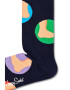 Happy Socks Унисекс дълги чорапи с десен - 3 чифта - Pepit.bg