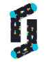 Happy Socks Унисекс дълги чорапи с десен - 4 чифта - Pepit.bg