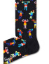 Happy Socks Унисекс дълги чорапи с десен - 4 чифта - Pepit.bg