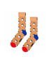 Happy Socks Унисекс дълги чорапи с принт - Pepit.bg