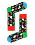 Happy Socks Унисекс дълги чорапи с принт 2 чифта - Pepit.bg