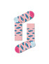 Happy Socks Унисекс дълги чорапи с принт - 4 чифта - Pepit.bg