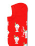 Happy Socks Унисекс изрязани чорапи с ананас - 3 чифта - Pepit.bg