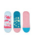 Happy Socks Унисекс изрязани чорапи Under The Clouds 3 чифта - Pepit.bg