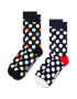 Happy Socks Унисекс къси чорапи - 2 чифта - Pepit.bg