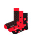 Happy Socks Унисекс къси чорапи 3 чифта - Pepit.bg
