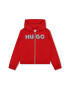 HUGO Худи с цип и лого - Pepit.bg