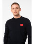 HUGO Пуловер с лого и овално деколте San Cassius - Pepit.bg