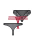 Hunkemoller Бикини с дантела 3 чифта - Pepit.bg