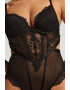 Hunkemoller Дантелно боди Daisy - Pepit.bg