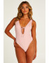 Hunkemoller Цял рипсен бански - Pepit.bg