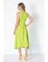 IULIA DIMA Ленена рокля с връзки - Pepit.bg
