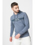 Jack & Jones Худи Leo с джоб кенгуру и щампа - Pepit.bg