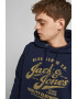 Jack & Jones Худи на лога - Pepit.bg