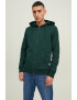 Jack & Jones Худи с памук Basic с цип - Pepit.bg