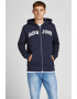 Jack & Jones Худи Navy с цип - Pepit.bg