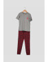 Jack&Jones Карирана пижама - Pepit.bg