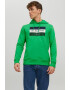Jack & Jones Худи на лога с връзка - Pepit.bg