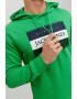 Jack & Jones Худи на лога с връзка - Pepit.bg
