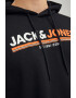 Jack & Jones Худи с лого - Pepit.bg