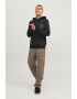 Jack & Jones Худи Warrior с лога - Pepit.bg