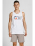 Jack & Jones Памучен топ с лого - Pepit.bg