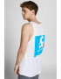 Jack & Jones Памучен топ с лого - Pepit.bg