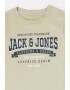 Jack & Jones Памучна блуза с лого - Pepit.bg