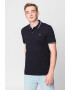 Jack & Jones Памучна тениска Bla Structure с яка - Pepit.bg