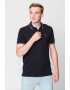Jack & Jones Памучна тениска Bla Structure с яка - Pepit.bg