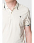Jack & Jones Памучна тениска Bla Structure с яка - Pepit.bg