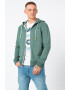 Jack&Jones Суитшърт Clayton с органичен памук и цип - Pepit.bg