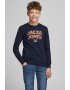 Jack&Jones Суитшърт на лога - Pepit.bg
