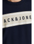 Jack&Jones Jack & Jones Суитшърт с овално деколте и лого - Pepit.bg