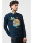 Jack  Jones Суитшърт с принт - Pepit.bg