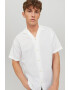 Jack & Jones Риза със свободна кройка Summer с лен - Pepit.bg