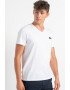 Jack & Jones Тениска Dove с шпиц - Pepit.bg