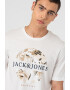 Jack & Jones Тениска Floor с лого и фигурален принт - Pepit.bg