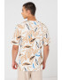 Jack  Jones Тениска Leaf с лен - Pepit.bg