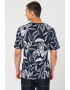 Jack  Jones Тениска Leaf с лен - Pepit.bg