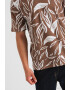 Jack  Jones Тениска Leaf с лен - Pepit.bg