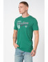 Jack&Jones Тениска с овално деколте и лого - Pepit.bg