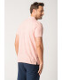 Jack & Jones Тениска Structure с яка и къс цип - Pepit.bg