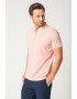 Jack & Jones Тениска Structure с яка и къс цип - Pepit.bg