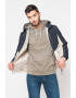 Jack&Jones Jack & Jones Зимно яке с качулка и цветен блок - Pepit.bg