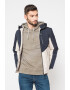 Jack&Jones Jack & Jones Зимно яке с качулка и цветен блок - Pepit.bg