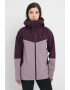 Jack Wolfskin Ски яке с цип и лого - Виолетов - Pepit.bg