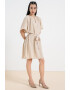 JdY Рокля с шпиц и колан - Pepit.bg
