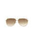 Jimmy Choo Иноксови слънчеви очила Jewly Aviator - Pepit.bg