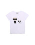 KARL LAGERFELD KIDS Тениска с лого - Pepit.bg